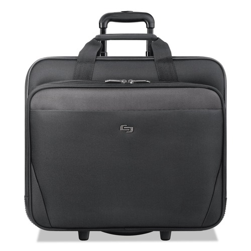 SOLO CLS910-4 16-3/4 in. x 7 in. x 14-19/50 in., 17.3 in. Classic Rolling Case - Black image number 0