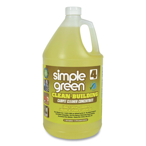 All-Purpose Cleaners | Simple Green 1210000211201 1 gal. Unscented, Clean Building Carpet Cleaner Concentrate (2/Carton) image number 0