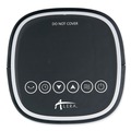 Construction Heaters | Alera HECT24 7.17 in. x 7.17 in. x 22.95 in. Ceramic Heater Tower with Remote Control - Black image number 3
