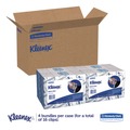 Kleenex 88130 9-1/5 in. x 9-2/5 in. 4-Pack Bundles Multi-Fold Paper Towels - White (150/Pack 16/Carton) image number 1