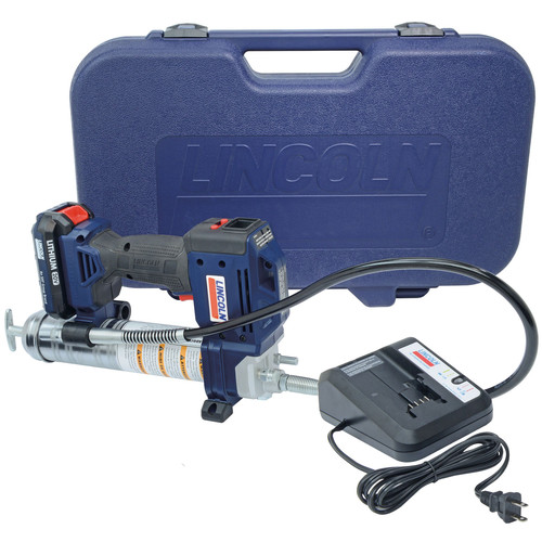 Grease Guns | Lincoln Industrial 1882 20V Cordless Lithium-Ion PowerLuber Grease Gun image number 0