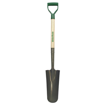 OUTDOOR HAND TOOLS | Union Tools 47107 4.75 in. x 14 in. Blade Drain and Post Spade with 27 in. White Ash D-Grip Handle