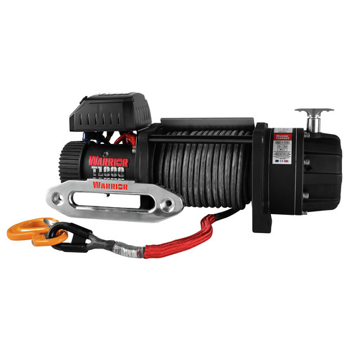 Winches | Warrior Winches T1000-100AE Elite Combat 10000 lbs. Capacity Winch with Synthetic Rope image number 0