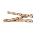 Rulers & Yardsticks | Klein Tools 905-6 Wood Folding Rule with Extension image number 1