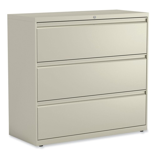 New Arrivals | Alera 25504 Three-Drawer Lateral File Cabinet - Putty image number 0