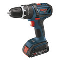 Factory Reconditioned Bosch HDS181-02-RT 18V Lithium-Ion Compact Tough 1/2 in. Cordless Hammer Drill Driver Kit with (2) 2 Ah SlimPack HC Batteries image number 1