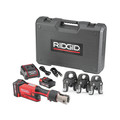 Copper Press Tools | Ridgid 70818 RP 351 Cordless Press Tool Kit with Battery and 1/2 in. - 1 in. MegaPress Jaws image number 0