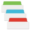 test | Avery 74775 Ultra Tabs 1/5-Cut 3 in. Repositionable Wide Tabs - Assorted Primary Colors (24/Pack) image number 1