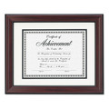 DAX N3246S1T Wall-Mount Plastic 16-1/2 in. x 13-1/2 in. Document Frame - Rosewood image number 2