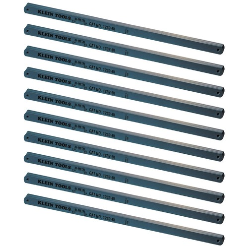 Blades | Klein Tools 1232BI 12 in. 32 TPI Bi-Metal Blades (100-Pack) image number 0