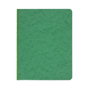ACCO A7025976A 8.5 in. x 11 in. 3 in. Capacity 2-Piece Prong Fastener Pressboard Report Cover with Tyvek Reinforced Hinge - Green/Dark Green
