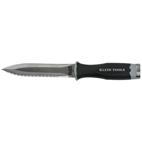 Klein Tools DK06 Stainless Steel Serrated Duct Knife image number 0