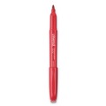 Universal UNV07072 Fine Bullet Tip Red Ink Pen-Style Permanent Markers (1 Dozen) image number 3