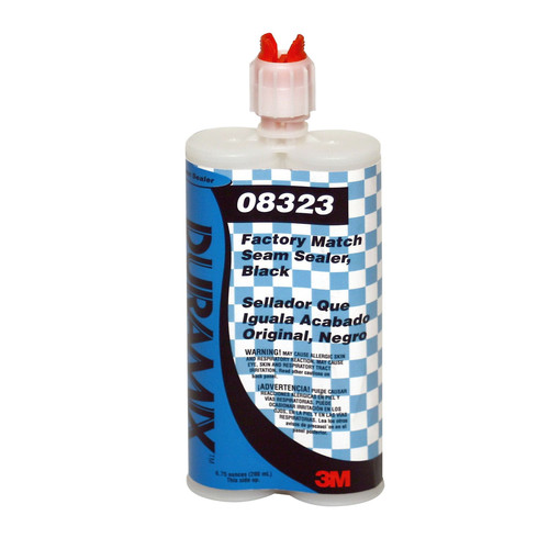 Liquid Compounds | 3M 8323 Duramix Factory-Match Doorskin Sealer Black 200 mL Cartridge image number 0