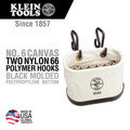 Klein Tools 5144 15-Pocket Aerial Oval Canvas Bucket with Hooks image number 1