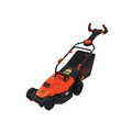 Black & Decker BEMW472ES 120V 10 Amp Brushed 15 in. Corded Lawn Mower with Pivot Control Handle image number 2