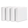  | Avery 17577 11 in. x 8.5 in. DuraHinge 3 Slant Ring 2 in. Capacity Durable View Binders - White (4-Piece/Pack) image number 1