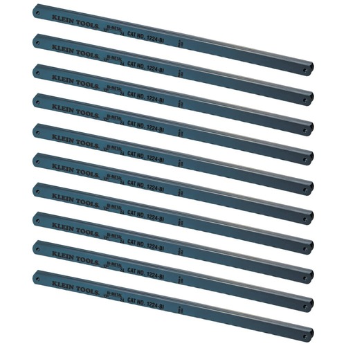 Blades | Klein Tools 1224BI 12 in. 24 TPI Bi-Metal Blades (100-Pack) image number 0