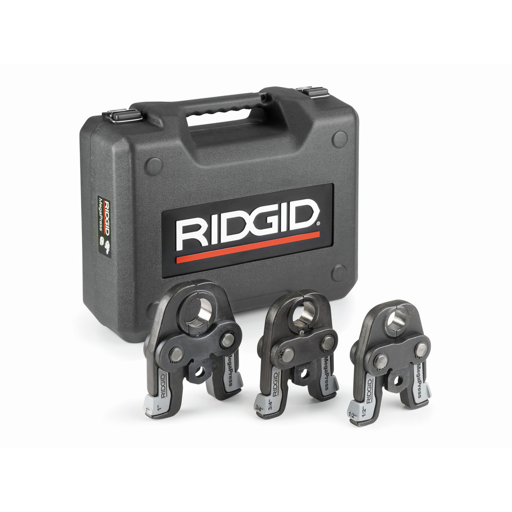 Ridgid 48553 Standard Jaws and Rings Kit for 12 in. to 2 in. Viega MegaPress Fitting System