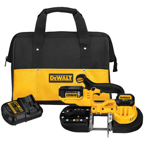 Dewalt DCS371P1 | 20V MAX Cordless Lithium-Ion Band Saw Kit | DEWALT 20 V MAX Band Saw Kit - Li-ion | Tyler Tool
