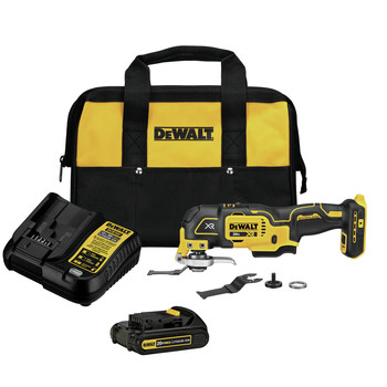 OSCILLATING TOOLS | Dewalt DCS356C1 20V MAX XR Brushless Lithium-Ion Cordless Oscillating Multi-Tool Kit (1.5 Ah)