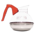 Food Service | BUNN 06101.0101 64 oz. Easy Pour Decanter with Orange Handle image number 2