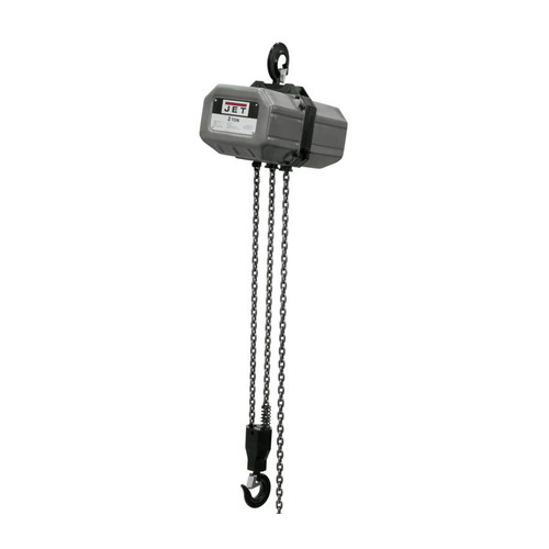 JET 2SS-3C-10 460V SSC Series 12 Speed 2 Ton 10 ft. Lift 3-Phase Electric Chain Hoist image number 0