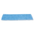 Rubbermaid Commercial FGQ40900BL00 18 in. Economy Microfiber Wet Mopping Pad - Blue image number 0