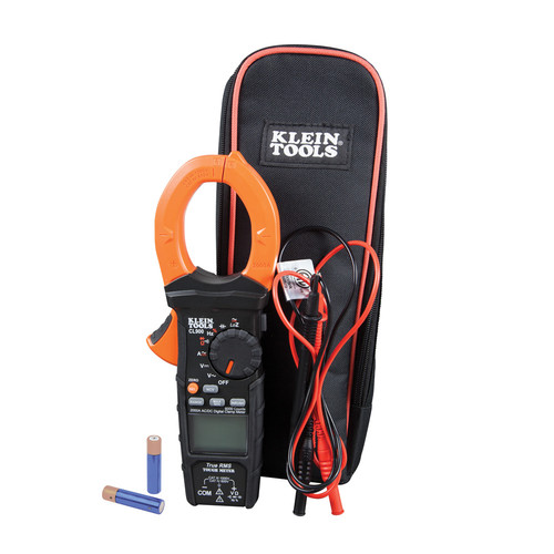 Klein Tools CL900 2000 Amp Digital AC Low Impedance Cordless Auto-Range Clamp Meter Kit image number 0