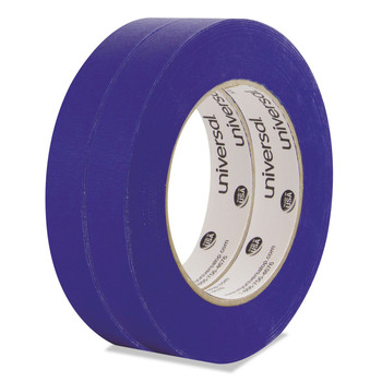 Universal UNVPT14019 3 in. Core 18 mm x 54.8 mm Premium UV Resistant Masking Tape - Blue (2 Rolls/Pack)