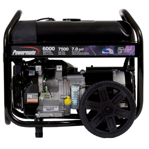 Factory Reconditioned Powermate Pm0126000r 6 000 Watt 414cc Gas