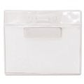 Advantus 97071 4 in. x 3 in. Horizontal, Magnetic-Style Name Badge Kits - Clear (20/Pack) image number 0