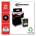 Ink & Toner | Innovera IVRH561WN 200 Page-Yield Remanufactured Replacement for HP 61 Ink Cartridge - Black image number 2