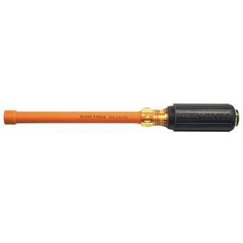 Klein Tools 646-3/16-INS Insulated 3/16 in. Nut Driver with 6 in. Hollow Shaft