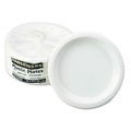 Tablemate 10644WH Plastic Dinnerware, Plates, 10.25-in Dia, White, 125/pack image number 0