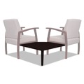 Alera ALERL7628M 27-1/2 in. x 27-1/2 in. 700 Series Gang Table Reception Lounge Corner - Mahogany image number 1