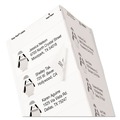 Avery 05662 Easy Peel 1.33 in. x 4 in. Mailing Labels with Sure Feed - Matte Clear (14-Piece/Sheet, 50 Sheets/Box) image number 1