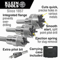 Klein Tools 31872 4-Piece Carbide Hole Cutter Set image number 1