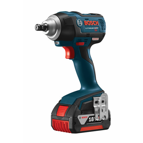 Factory Reconditioned Bosch IWMH182-01-RT 18V Cordless Lithium-Ion 1/2 in. Square Drive Brushless Impact Wrench Kit image number 0