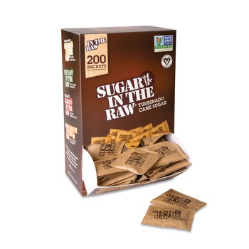 Sugar in the Raw 4480050319 0.2 oz. Sugar Packets (200/Box)
