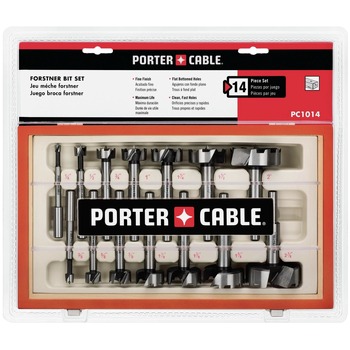 BITS AND BIT SETS | Porter-Cable PC1014 14-Piece Forstner Drill Bit Set