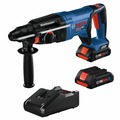Bosch GBH18V-26DK25 Bulldog 18V EC Brushless Lithium-Ion 1 in. Cordless SDS-plus Rotary Hammer Kit with 2 Batteries (4 Ah) image number 0