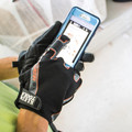 Work Gloves | Klein Tools 40229 High Dexterity Touchscreen Gloves - Medium, Black image number 6
