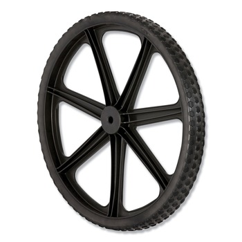 OFFICE PRODUCTS | Rubbermaid Commercial M1564200 Big Wheel 20 in. Wheel for 5642, 5642-61 Cart - Black