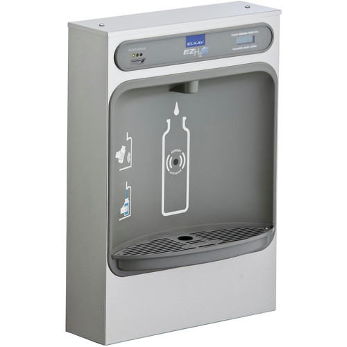Water Dispensers | Elkay LZWSSM EZH2O Bottle Filling Station Surface Mount, Filtered/Non-Refrigerated (Stainless) image number 0