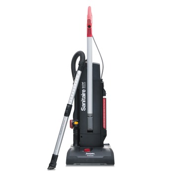 UPRIGHT VACUUM | Sanitaire SC9180D MULTI-SURFACE 110V 11.3 Amp QuietClean 2-Motor Upright Vacuum - Black