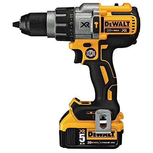 Dewalt DCD996P2 20V MAX XR Lithium-Ion Brushless 3-Speed 1-2 in
