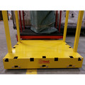 Dollies | Saw Trax YSD 1,000 lb. Capacity Yel-Low Safety Dolly image number 4