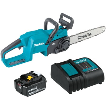 PRODUCTS | Makita 18V LXT Brushless Lithium-Ion 14 in. Cordless Chain Saw Kit (4 Ah)
