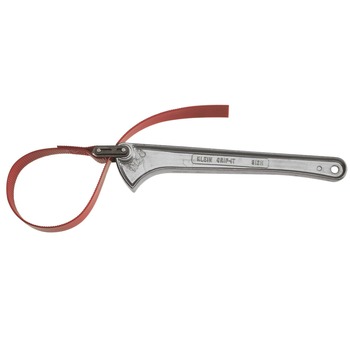 Klein Tools S-18H Grip-It 18 in. Strap Wrench - Silver/Red